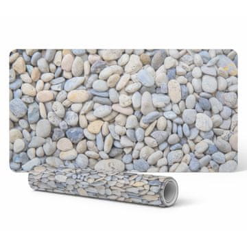 Protuglizna zaštitna podloga za stol s uzorkom kamenja na plaži 90x45 cm