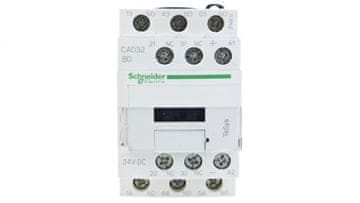Schneider TeSys Deca Pomoćni kontaktor 18A 3NO 2NC 24V DC CAD32BD