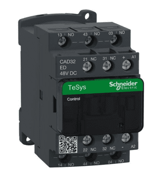 Schneider TeSys Deca pomoćni kontaktor 10A 3NO 2NC 48V DC CAD32ED