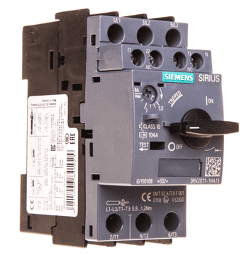 Siemens Motorni osigurač 3P 4kW 5,5-8A 1Z 1R S00 3RV2011-1HA15