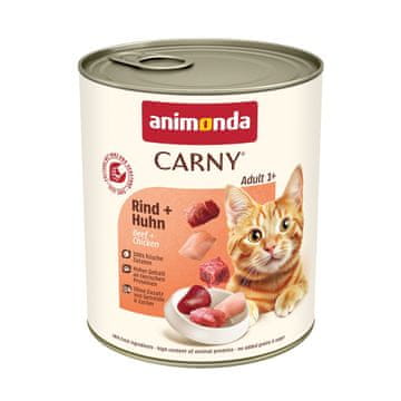 Animonda Animonda Carny Adult Govedina s piletinom 800 g