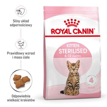 ROY Royal Canin Kitten Sterilised cats dry food 3.5 kg Poultry