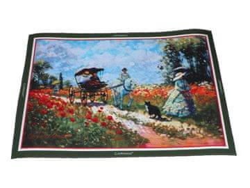 Carmani PODLOGA ZA TANJURE CLAUDE MONET SLIKARSKE PODLOGE ZA STOL POKLON