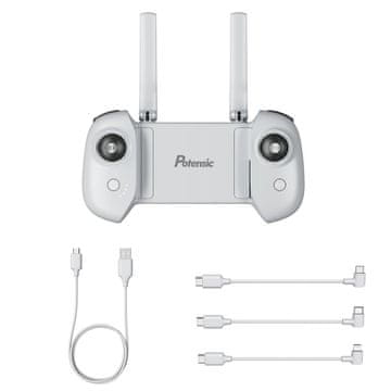 slomart Potensic Atom SE 4K daljinski upravljač s gimbalom i USB kabelom
