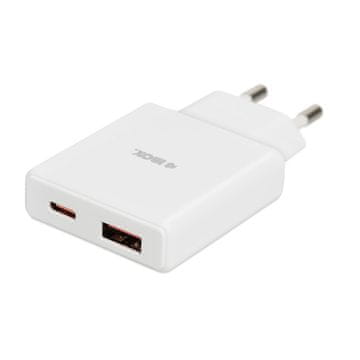 IBO iBox ILUC43W brzi kućni punjač 30W, bijeli, 2xUSB