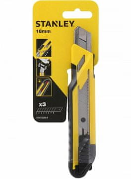 Stanley nož 18 mm + 3 kom. Ostanley BREAK plastični