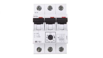EATON Motorni osigurač 3P 0,55kW 1-1,6A Z-MS-1,6/3 248407