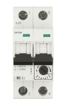EATON Motorni osigurač 2P 0,25kW 0,63-1A Z-MS-1,0/2 248393