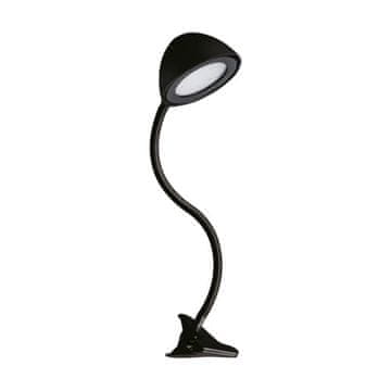 Ideus Roni Clip 02877 LED lampa za čitanje s kopčom 4W crna
