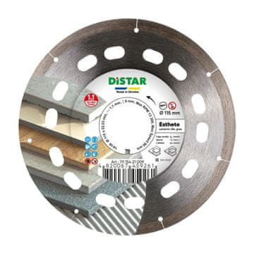 DISTAR dijamantni disk esthete 115 x 1,1 x 8 x 22,23 mm