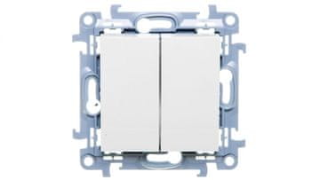 Simon 10 10AX IP44 bijeli prekidač za luster CW5B.01/11