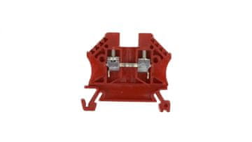 em 2-žilni konektor sabirnice 2,5 mm2 crveni euro 43408RD