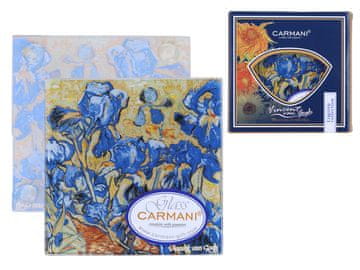 Carmani VINCENT VAN GOGH IRISES UMJETNIČKA STOLNA DEKORACIJA PODLOGA ZA ŠALICU