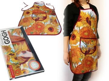 Carmani ŽENSKA KUHINJSKA PREGAČA VAN GOGH SUNCOKRET KAO POKLON