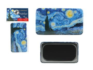 Carmani PRAVOKUTNI MAGNET ZA HLADNJAK VAN GOGH ZVJEZDANA NOĆ UMJETNOST