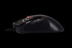 A4Tech A4Tech Anti-Vibrate Laser Gaming XL-747H miš, Desnoruki, USB, 3600 DPI, Crna