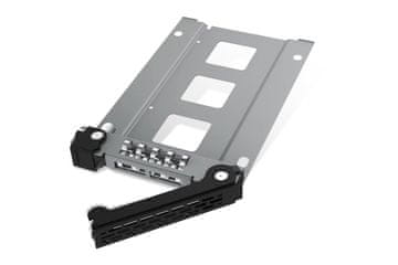 slomart Icy Dock MB992TRAY-B panel za ladicu diska, crni/srebrni