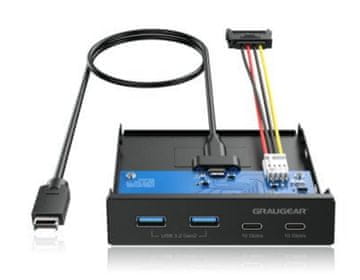 slomart GRAUGEAR G-MP02 univerzalna prednja ploča za kućište računala