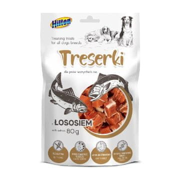 Hilton HILTON Poslastice lososom - poslastica za pse - 80g