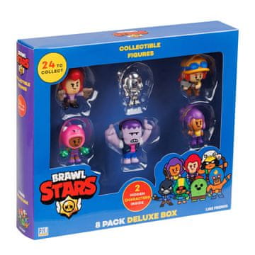 slomart Figure PKW BRAWL STARS S1 FIGURES - 8 PACK DELUXE BOX VER.C