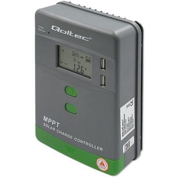 Qoltec Qoltec Solarni MPPT kontroler punjenja s temperaturnim senzorom 20A