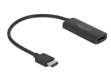 Delock DeLOCK Adapter HDMI-A muški na DisplayPort ženski, 4K 60 Hz