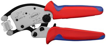 Knipex Knipex Twistor16 Krimp klešta, 200 mm, crna/plava/crvena/srebrna