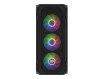slomart FURY Shobo SH4F RGB Midi Tower Black - Kućište za PC s osvjetljenjem
