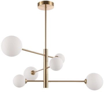 Light Viseća svjetiljka Dorado 6XG9, zlatna