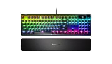 SteelSeries SteelSeries APEX 7 TKL mehanička gaming tipkovnica, RGB LED, US layout, crna, s naslonom