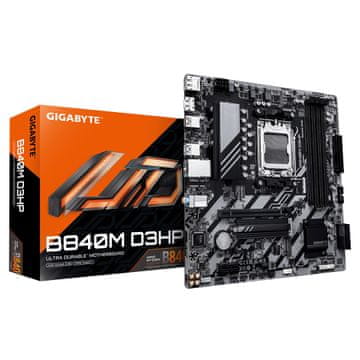 Gigabyte GIGABYTE B840M D3HP matična ploča - AMD Ryzen, DDR5, PCIe 4.0, 1GbE LAN