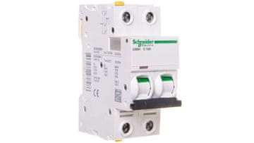 Schneider Automatski osigurač 2P C 10A 10kA AC iC60H-C10-2 Acti9 A9F07210
