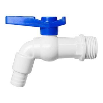 Bradas KUGLIČNI VENTIL ZA MAUZER SPREMNIK, BAČVU, PLASTIČNU VRTNU SLAVINU 3/4"