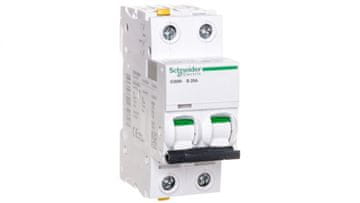 Schneider Automatski osigurač 2P B 20A 6kA AC iC60N-B20-2 Acti9 A9F03220