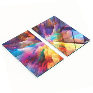 tulup.cz Višenamjenske dekorativne staklene ploče Eksplozija boja 2x30x52 cm