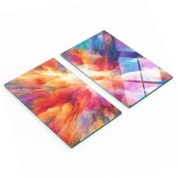 tulup.cz Višenamjenske dekorativne staklene ploče Eksplozija boja 2x30x52 cm