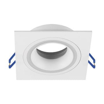 Ideus Fiksni ugradbeni reflektor GU10 IP20 kvadratni bijeli indi 04106