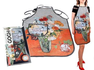 Carmani KUHINJSKA PREGAČA VAN GOGH RUŽE I ANEMONE PREGAČA ZA NJU