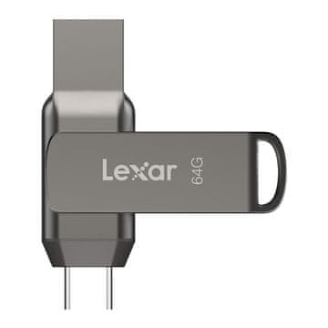 Lexar Lexar JumpDrive D400 USB stick 64GB, USB-A/USB-C