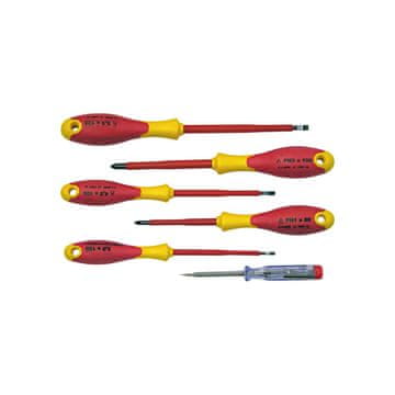 slomart Stanley Set 5 dvokomponentnih odvijača KK23-PH + indikator napona 1000V