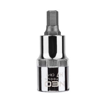 slomart NEO TOOLS šesterokutni nasadni ključ 1/2", H7 x 55 mm