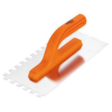 slomart Gleterica NEO TOOLS sa zubima, 270 x 125 mm, zub 10x10x10 mm, plastična drška