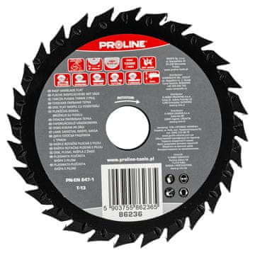 slomart Proline kutna brusilna ploča strugalica grubo/jednostruki zubi s pilom 125 mm