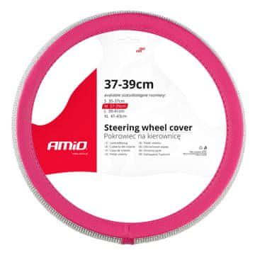 slomart AMiO Navlaka za volan M (37-39 cm), crna