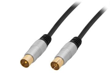 slomart Blow TV-Video antenski kabel (utikač-utičnica) 2m, metalni