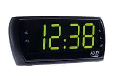 AD ADLER Radio budilica AD 1121, LED zaslon, AM/FM, Snooze
