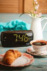 AD ADLER Radio budilica AD 1121, LED zaslon, AM/FM, Snooze