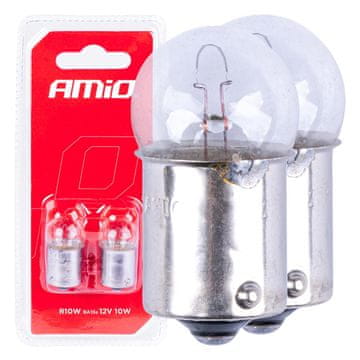 slomart AMiO Halogene žarulje R10W BA15s, 12V, 2 kom