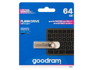 slomart USB stick GOODRAM 64 GB USB 3.2 Gen 1, metalni