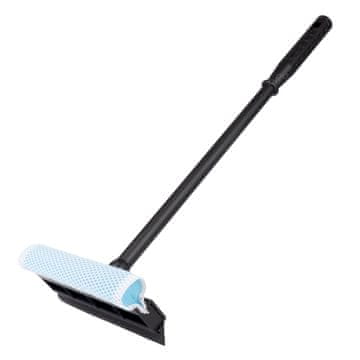 slomart AMiO čistač stakla, plastična drška 54 cm, s brisačem vode